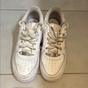 Nike Kids Cream Sneakers